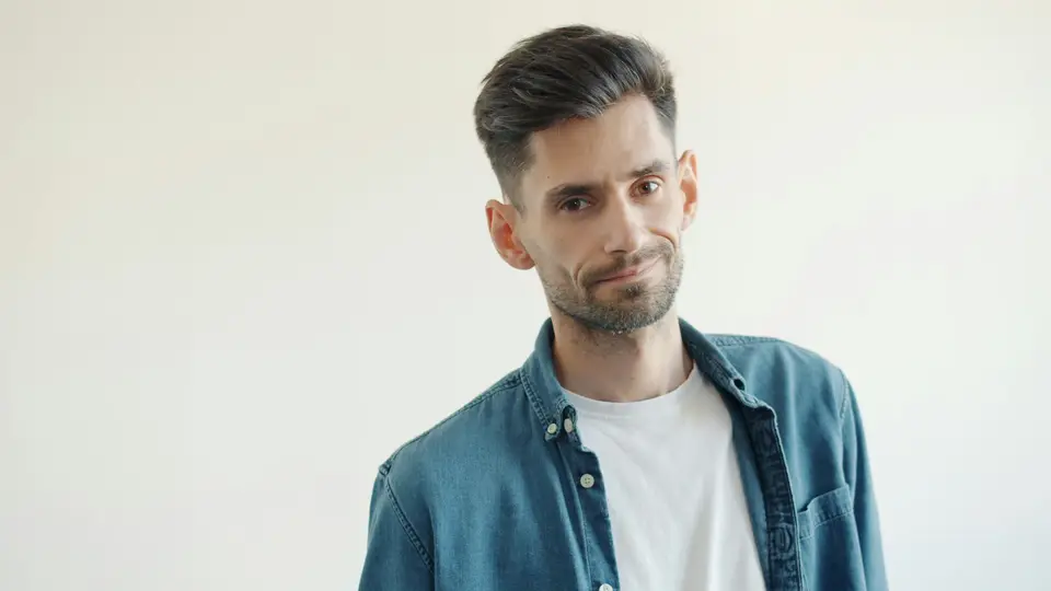 Studio portrait